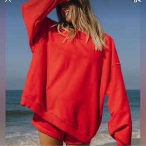 Daily Drills Vibrant Red Women's Hoodie